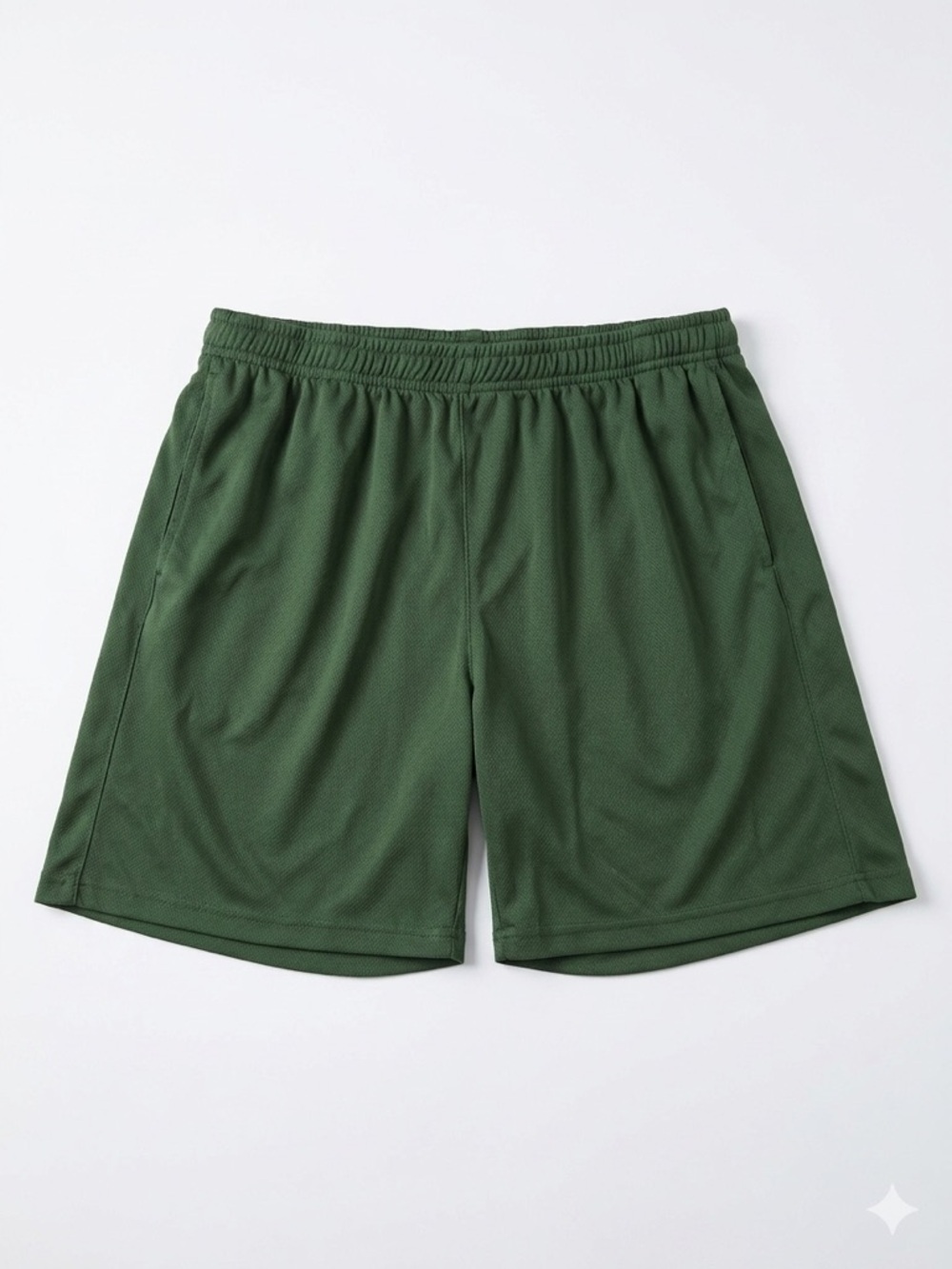 COOFANDY Men’s Forest Green Athletic Mesh Shorts - Size XL
